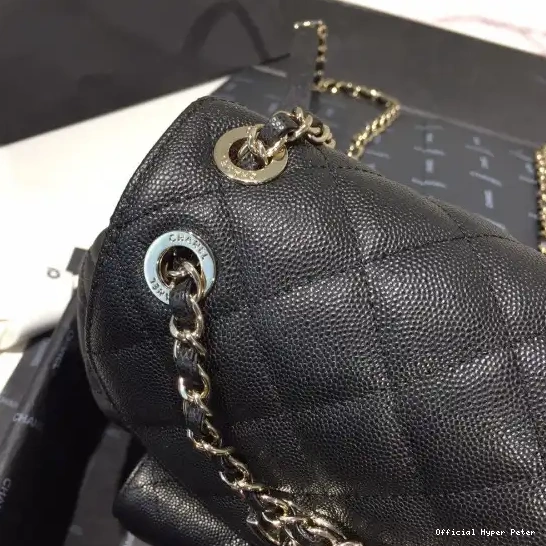 HyperPeter BACKPACK WITH IN CAVIAR GOLD HARDWARE CHANEL 0506